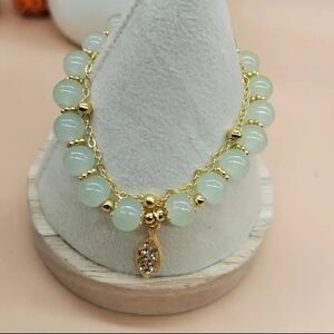 Imitation Glass Jade Bracelet